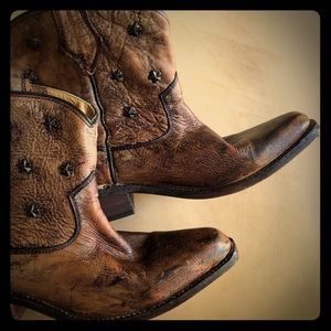 Bed Stu leather ankle boots (Handmade)